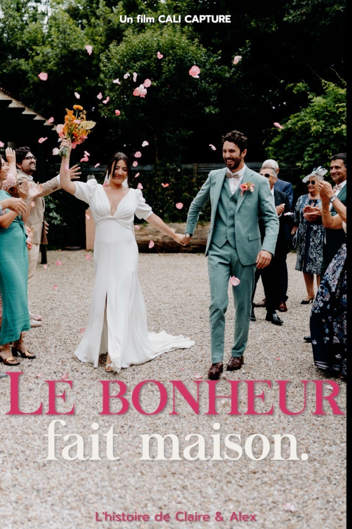Affiche du film de Claire et Alex au domaine de Larbéou dans les Landes